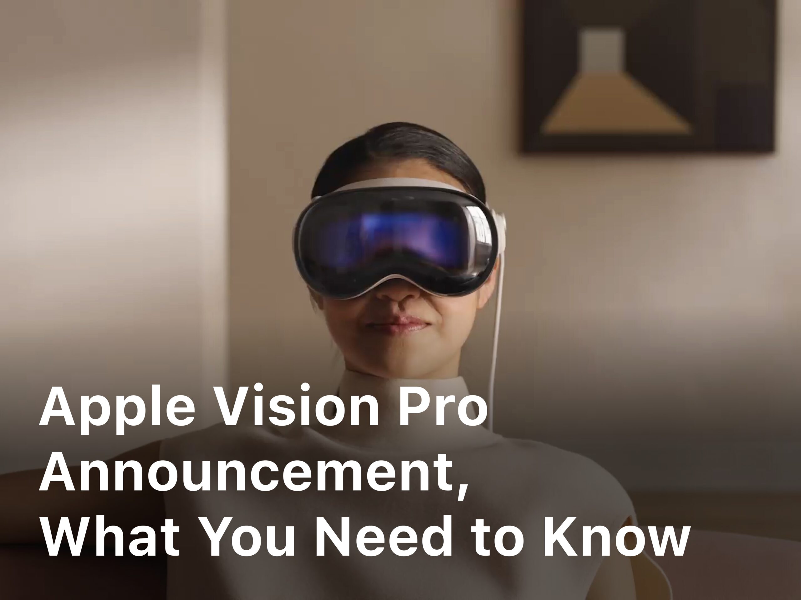 Apple vision pro Announcement
